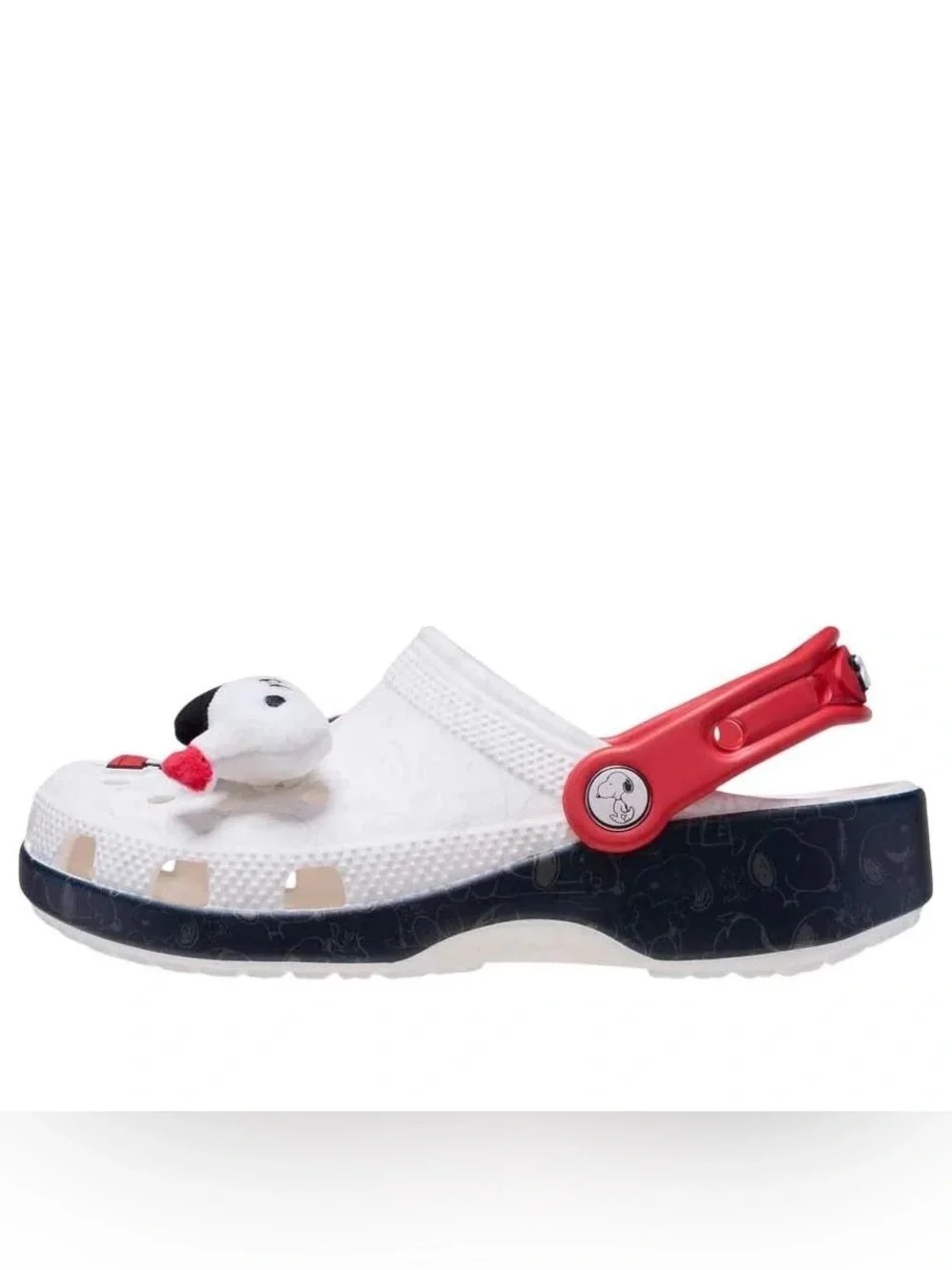 Crocs x Peanuts Snoopy Classic Clog 'White Black' 211125-90H ps size